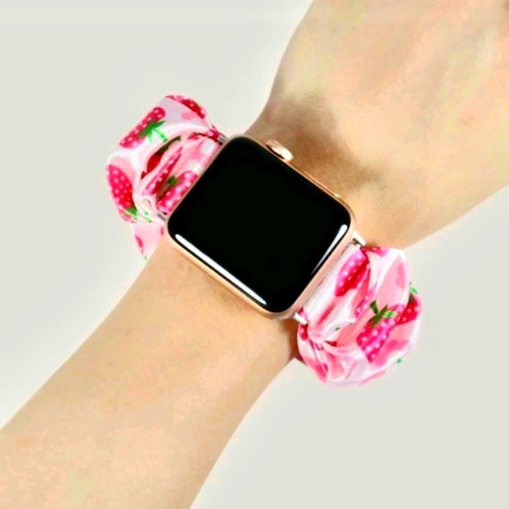 Strawberry 🍓 Print Apple Watch Band